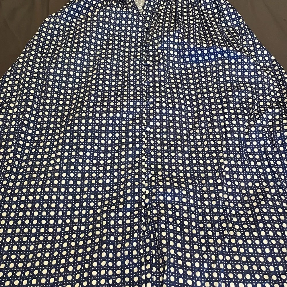 Hill House Blue and White Midi Dress - Picture 5 of 12